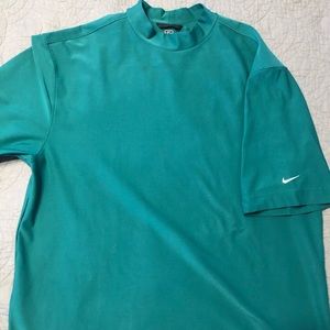 Nike Golf Dri-fit Tiger Woods Mock Polo